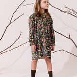 Klai Green Crinkle Velvet Dress