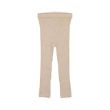 Lil Legs Ecru Knit Long Leggings