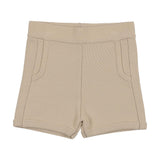 Sweet Threads Tan Kovy Knit Shorts