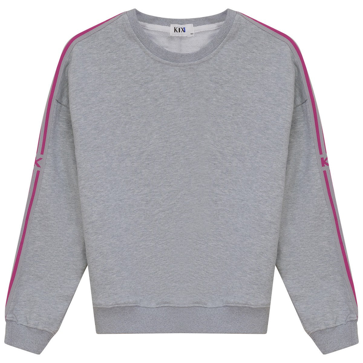 Kix Grey Logo Detail Sweatshirt
