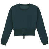 Kix Emerald Textured Lace Updetail Top