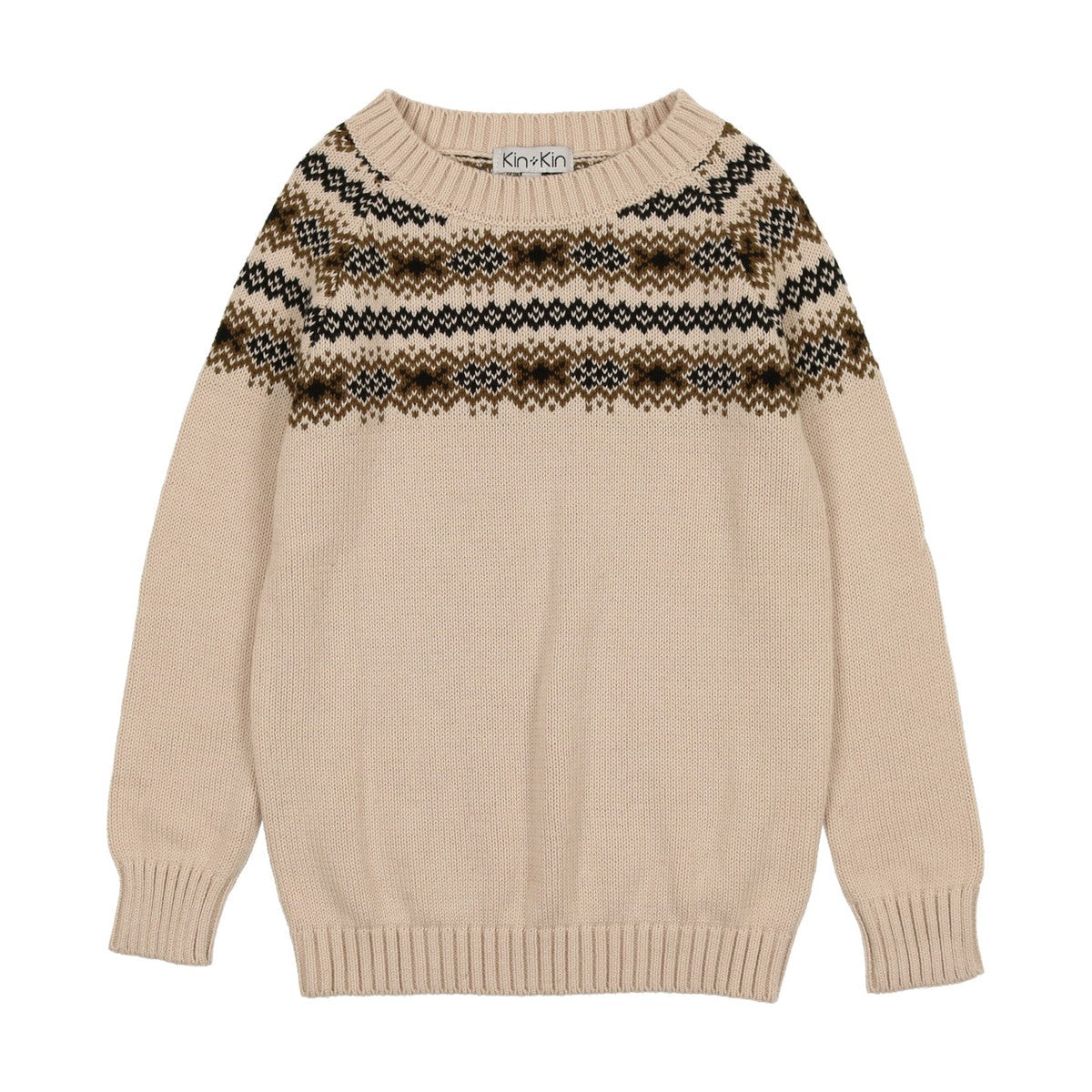 Kin Kin Jacquard Sweater