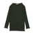 Kin Kin Smokey Olive Ribbed Scalloped T-Shirt