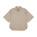 Kin Kin Beige Oversized Shirt