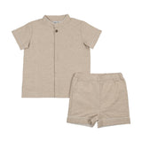 Kin Kin Beige Piping Set