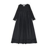 Kin Kin Black Mixed Media Robe