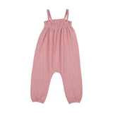 Kin Kin Hot Pink Gingham Romper