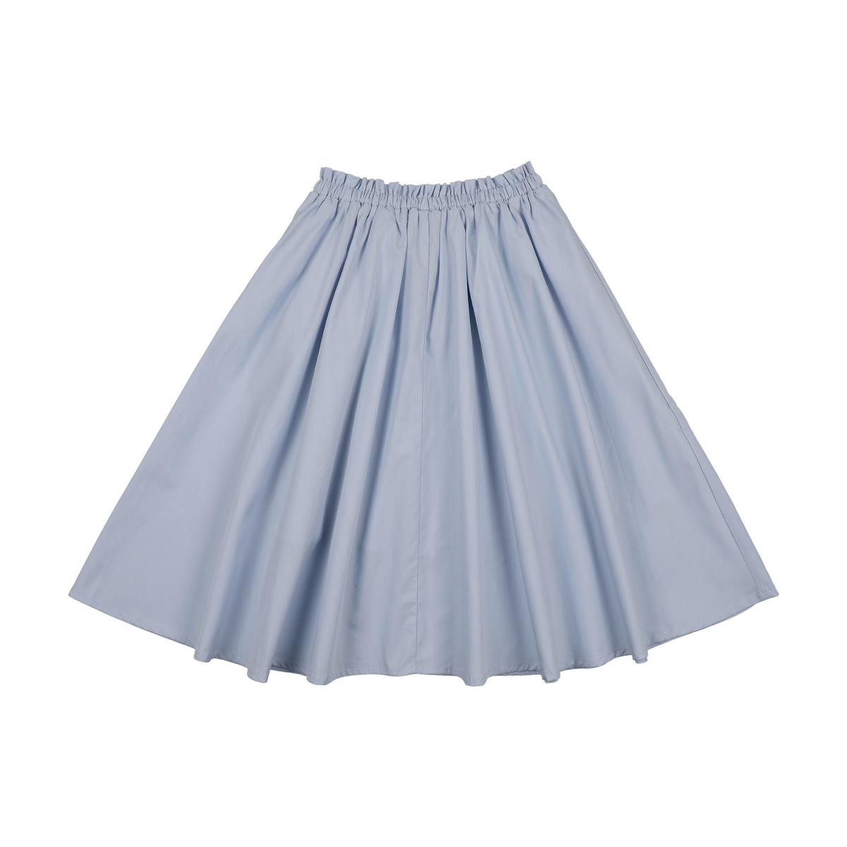 Kin Kin Light Blue Gathered Skirt – Young Timers Boutique