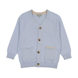 Kin Kin Light Blue V-Neck Cardigan