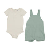 Kin Kin Mint Overall Set