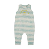 Kin Kin Soft Blue Stripes Long Romper