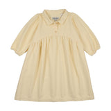 Kin Kin Yellow Denim Long Sleeve Shirt Dress
