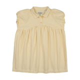 Kin Kin Yellow Denim Short Sleeve Shirt Dress