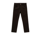 Kipp Dark Brown Roy Slim Dress Pants