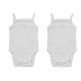Kipp White Enfant Rib Undershirts 2 Pack