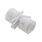 Kipp White Pink Baby Blocks Swaddle