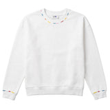 Kix White Edging Stitched Sweatshirt