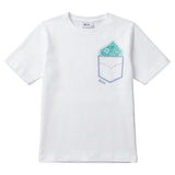 Kix White Kerchief Print T-Shirt