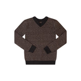 Klai Black Geometric Sweater