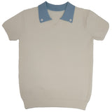 Klai White Eliot Knit Sweater