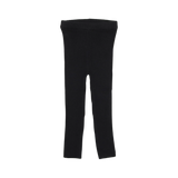 Lil Legs Black Knit Long Leggings