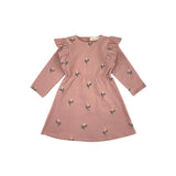 Babyclic Vintage Pink Floral Dress