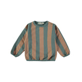 Babyclic Forest Green Stripe Circ Sweatshirt