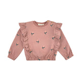 Babyclic Vintage Pink Floral Sweatshirt