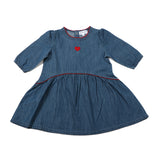 Bopop Denim Scallop Dress