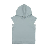 Bopop Light Blue Hooded Top