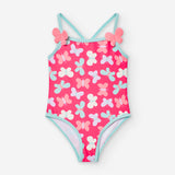Losan Pink Butterfly Swimsuit