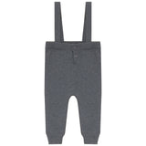 Mann Grey Knit Overalls