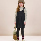 Lil Legs Ecru Multi Printed Mockneck