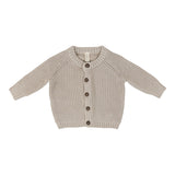 Lilette Natural/Taupe Chunky Knit Cardigan