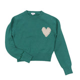 Luna Mae Forest Eden Heart Sweater