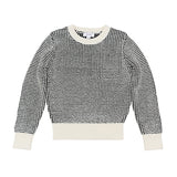 Motu Black & White Nate Sweater