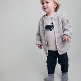 Buho Pearl Grey Botonato Cardigan