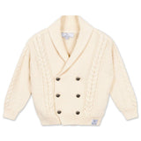 LRDM Sand Double Breasted Alain Cardigan