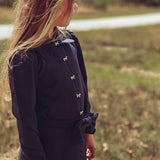 LRDM Navy Elle Skirt
