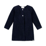 LRDM Navy Tweed Mara Coat