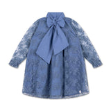 LRDM Mirage Blue Lace Olivia Dress