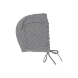 Lilette Blue Vintage Knit Bonnet