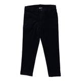 Lil Legs Navy Velvet Pants