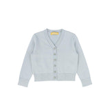Le Bourdon Blue Fine Knit Cardigan