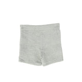 Le Bourdon Green Textured Shorts