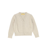 Le Bourdon Tan Fine Knit Cardigan
