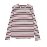 Lil Legs Blue/Red Basic Stripe Tee