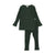 Lil Legs Green The Rib Set