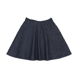 Lil Legs Navy Denim Denim Flared Skirt