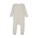 Lilette Cream/Blue Leaf Trail Footie